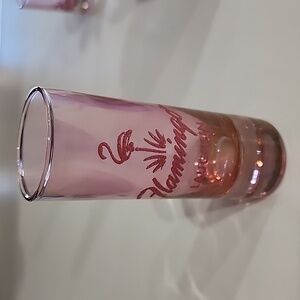 Tall Flamingo Laughlin shot glass